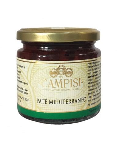 Campisi -Tapenade - Paté Mediterraneo