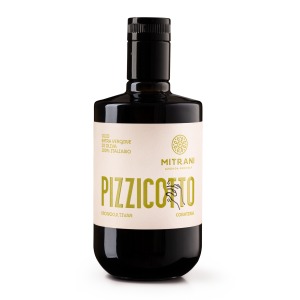 Mitrani Pizzicotto Coratina Extra Vergine Olijfolie uit Puglia, gemaakt van 100% Coratina-olijven en rijk aan polyfenolen