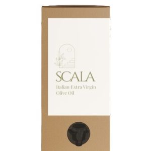 Scala Biologische Extra Vergine Olijfolie uit de Marche, handgeplukt en dezelfde dag koud geperst door Tom en Annemarie van Agriturismo Scala. 3ltr