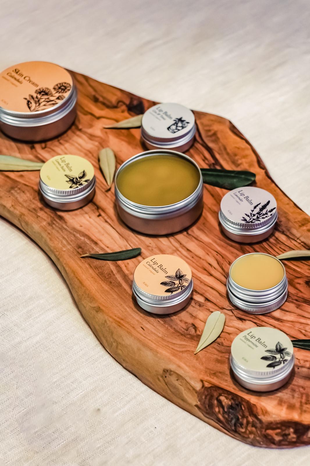 Natuurlijke cosmetica met olijfolie